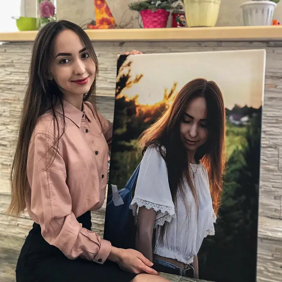 Картина Фотографування волосся, посмішки та зі спалахом s34674