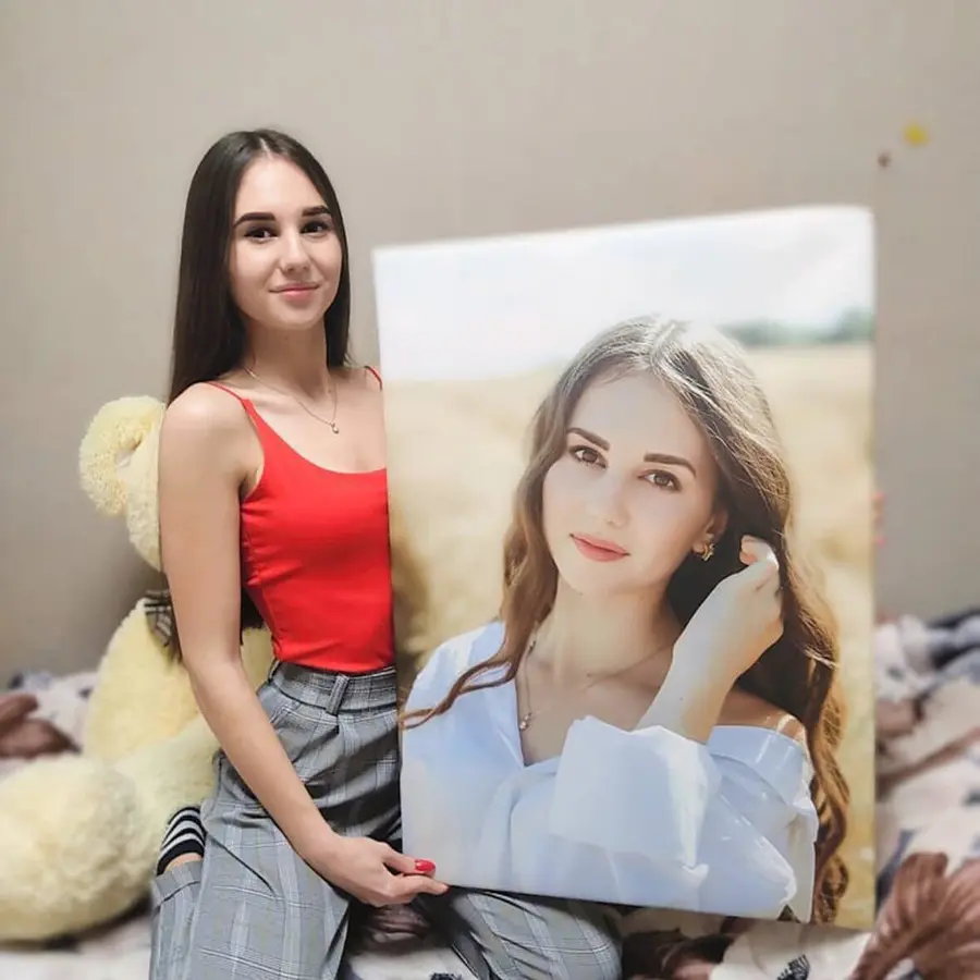 Картина Посмішка, фотографування з плеча та зі спалахом s34692