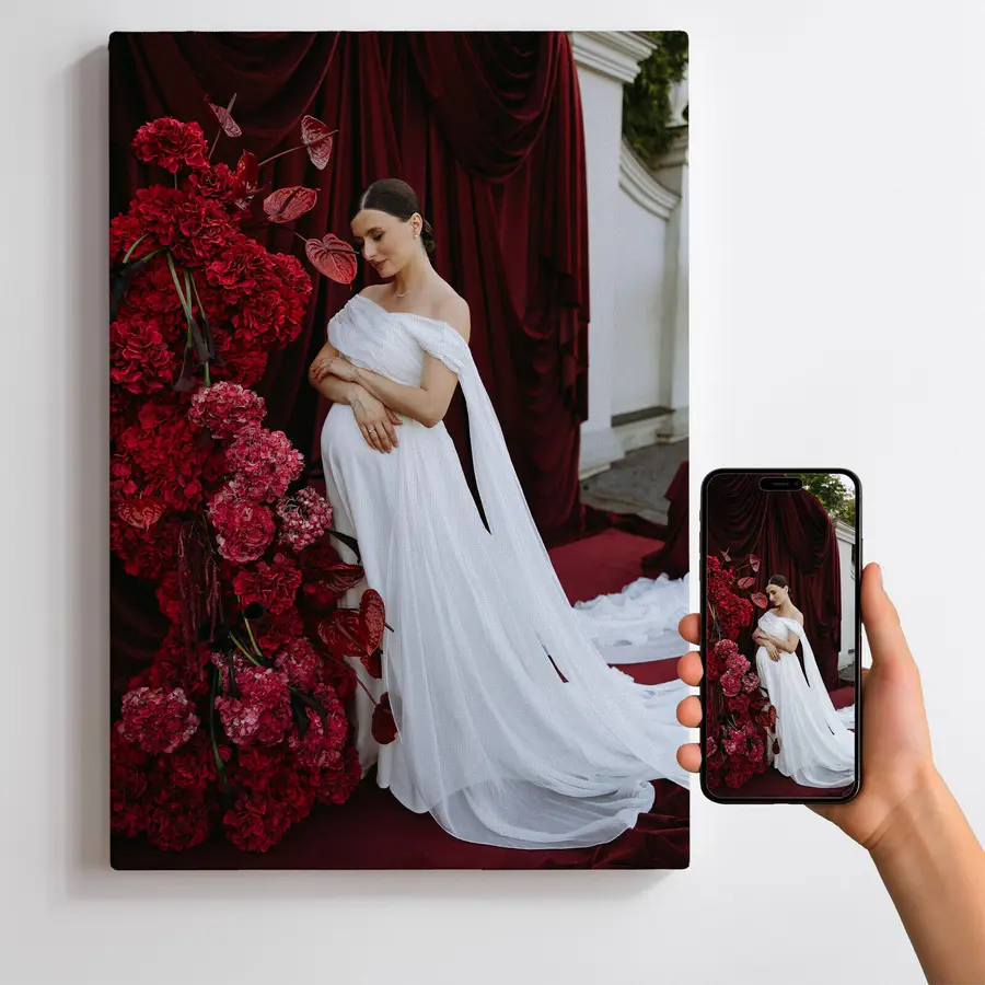 Картина Подарунок для дівчинки, виготовлений за її фотографією s47201