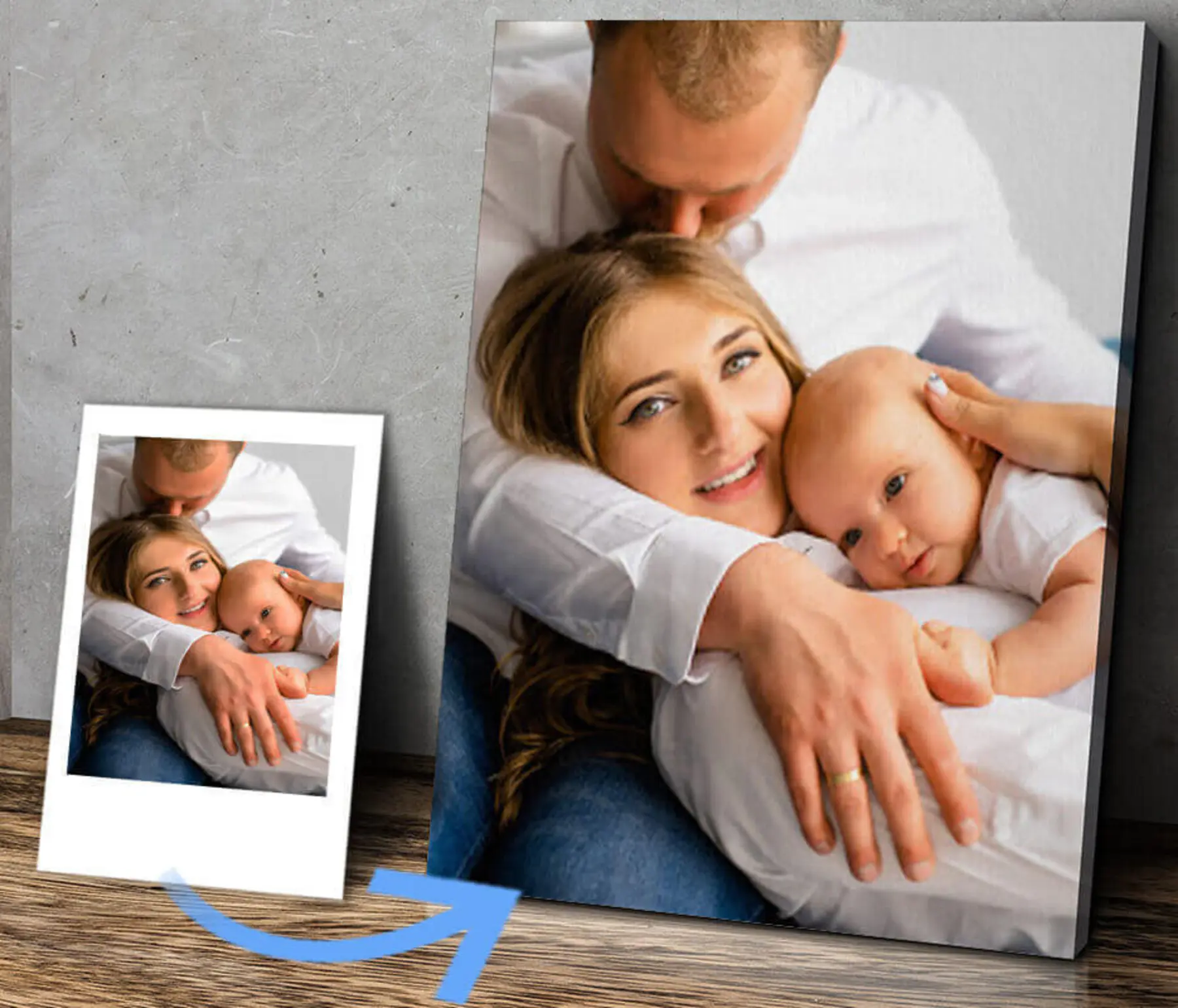 Картина Фотографія, посмішка та комфорт s31868