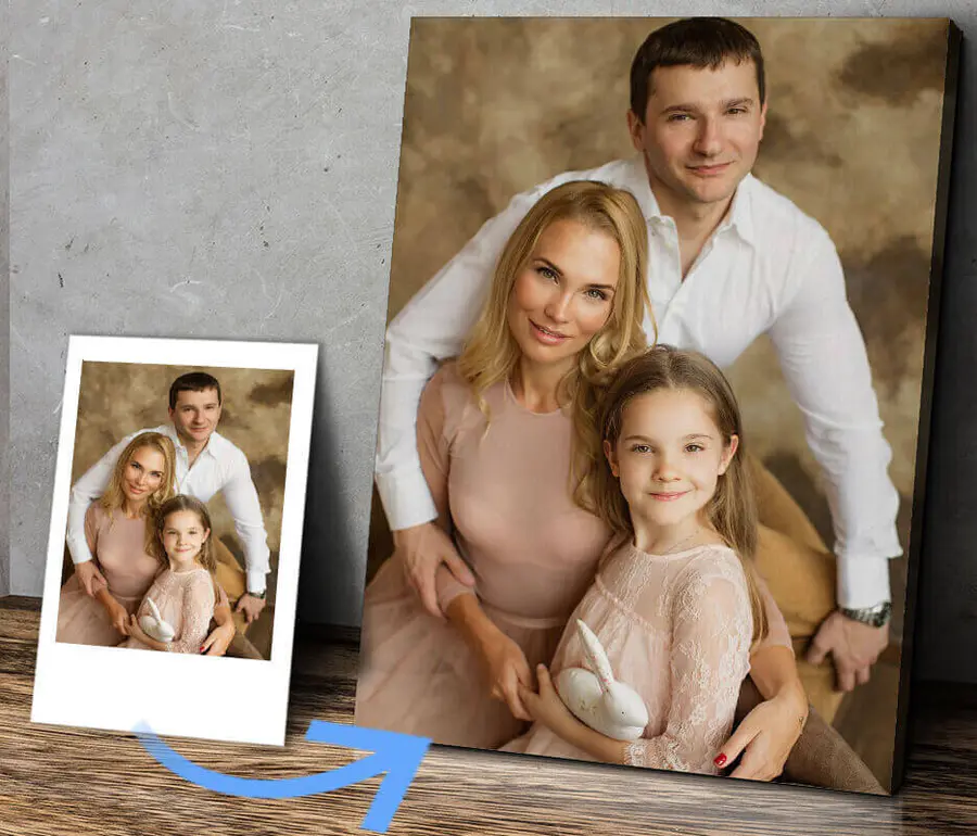 Картина Обличчя, посмішка та фотографія s31869