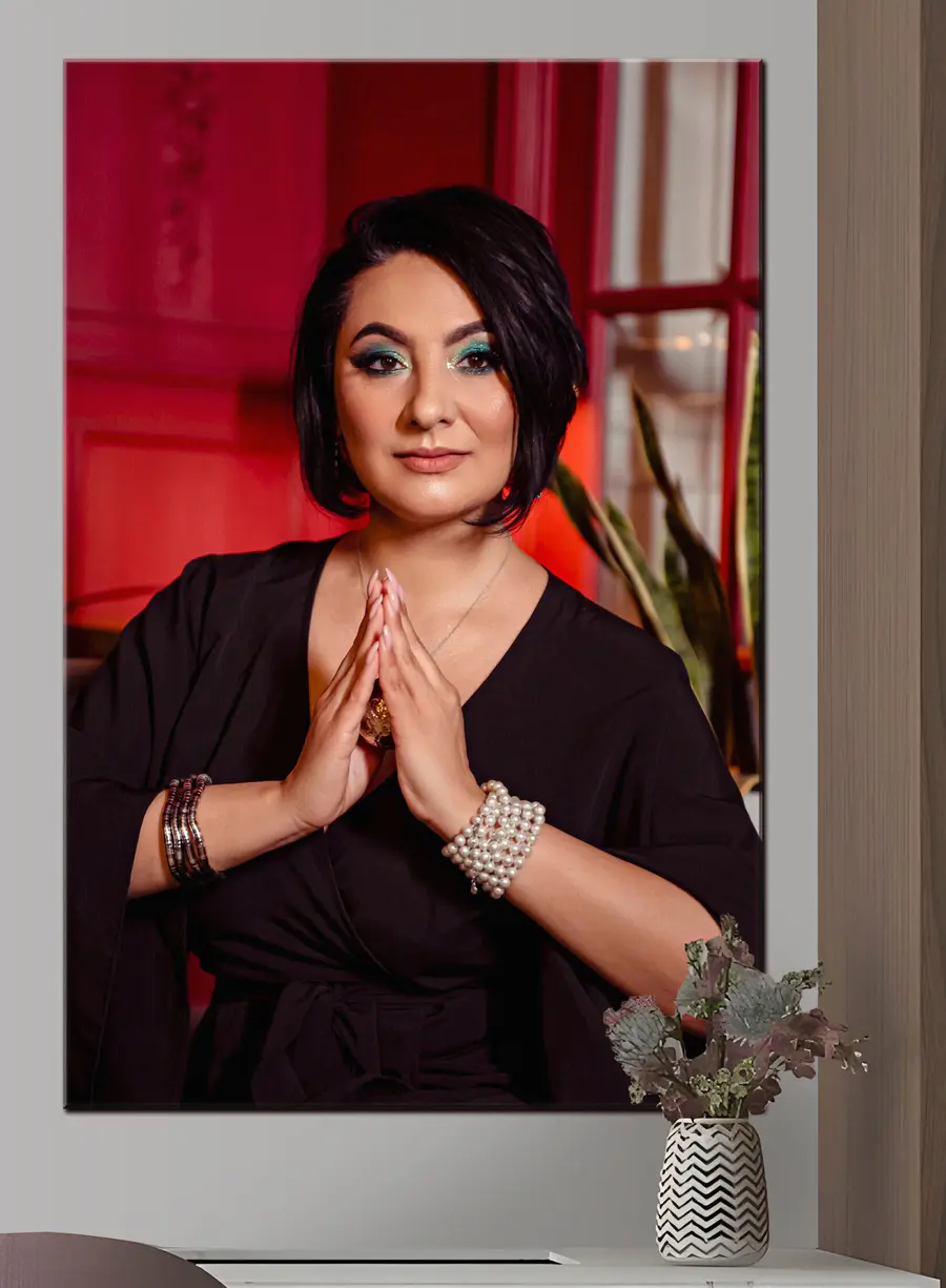 Картина Губи, вії та шия s33331