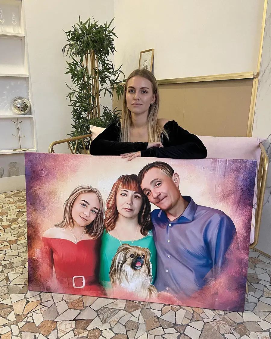 Картина Фотографія, вираз обличчя та посмішка s34671